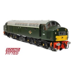 Class 40 Centre Headcode D345 BR Green (Small Yellow Panels)