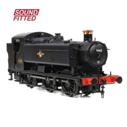 GWR 94XX Pannier Tank 9463 BR Black (Late Crest)