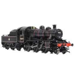 LMS Ivatt 2MT 46477 BR Lined Black (Early Emblem)