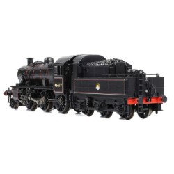 LMS Ivatt 2MT 46477 BR Lined Black (Early Emblem)