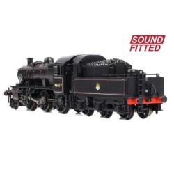 LMS Ivatt 2MT 46477 BR Lined Black (Early Emblem)