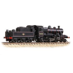 LMS Ivatt 2MT 46464 BR Lined Black (Late Crest)