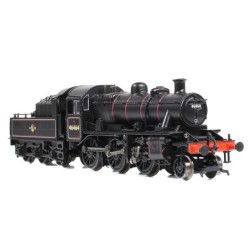 LMS Ivatt 2MT 46464 BR Lined Black (Late Crest)