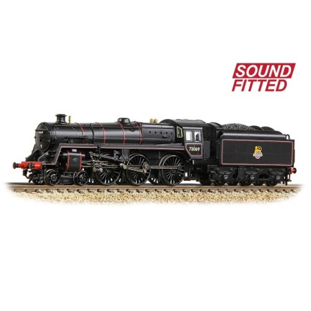 BR Standard 5MT with BR1C Tender 73069 BR Lined Black (Early Emblem)