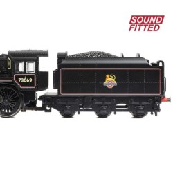 BR Standard 5MT with BR1C Tender 73069 BR Lined Black (Early Emblem)