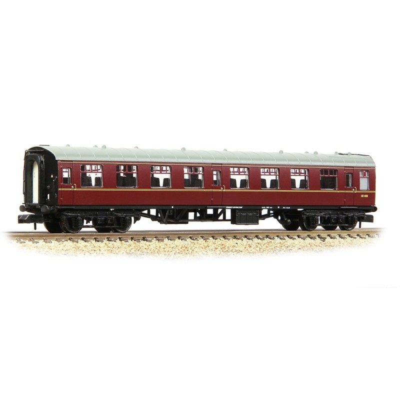 BR Mk1 TSO Tourist Second Open BR Maroon