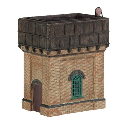 Brick Base Water Tower Green