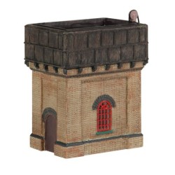 Brick Base Water Tower Red