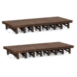 Wooden Platforms (x2)