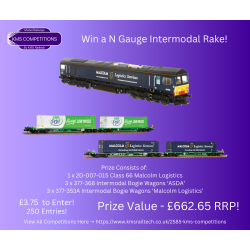 Win a N Gauge Intermodal Rake!