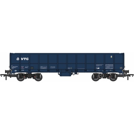OO-EAL-104F - JNA-T in VTG blue. Wagon number 81 70 5500 574-3. 11 ribs, no door