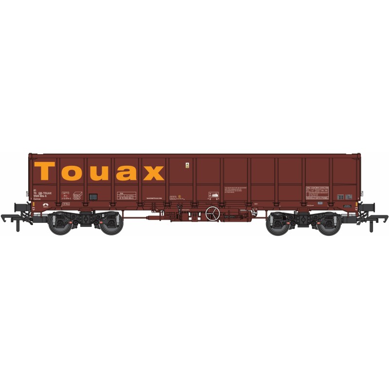 OO-EAL-108A - Touax red, JNA-T, number 8170 5500 804-6. 11 ribs and no door