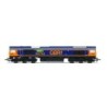 R30353TXS - GBRf Class 66 Co-Co 66754 Northampton Saints - Sound Fitted - Era 11