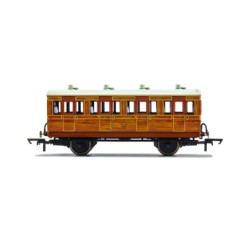 R40414 - IoW CR 4 Wheel Coach 4 Door 1st Class - Era 2