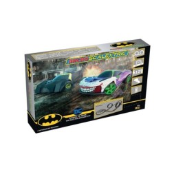 G1177M - Micro Scalextric Batman vs Joker The Race For Gotham City - Battery Powered Set
