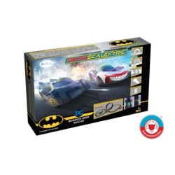 G1155M - Micro Scalextric Batman vs Joker Set Battery Powered Race Set