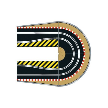 C8195 - Scalextric Hairpin Curve Track Accessory Pack - Replaces C8512 once sold out