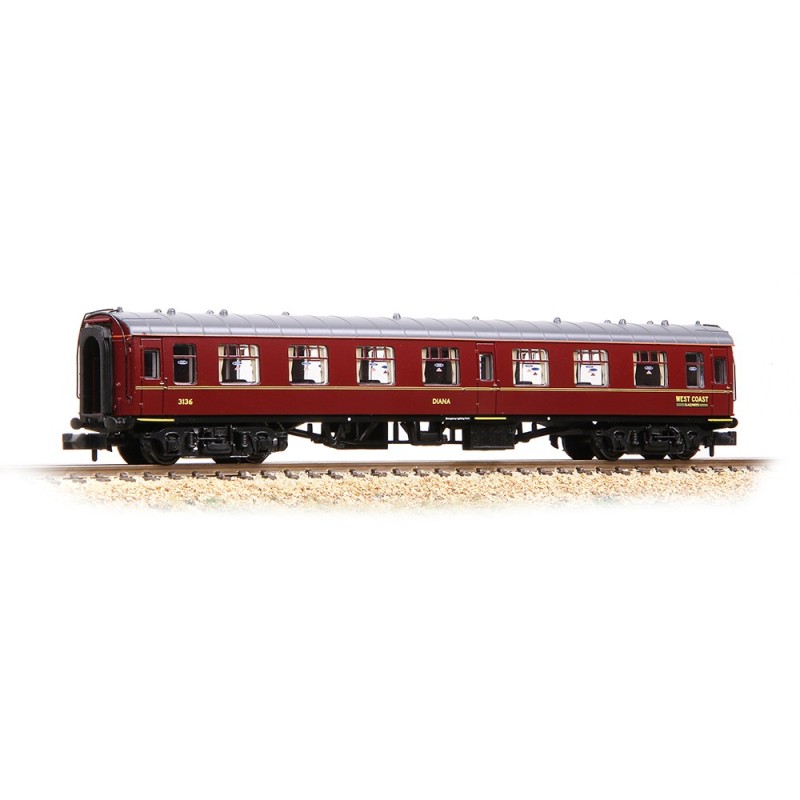 BR Mk1 FO First Open 'DIANA' WCRC Maroon