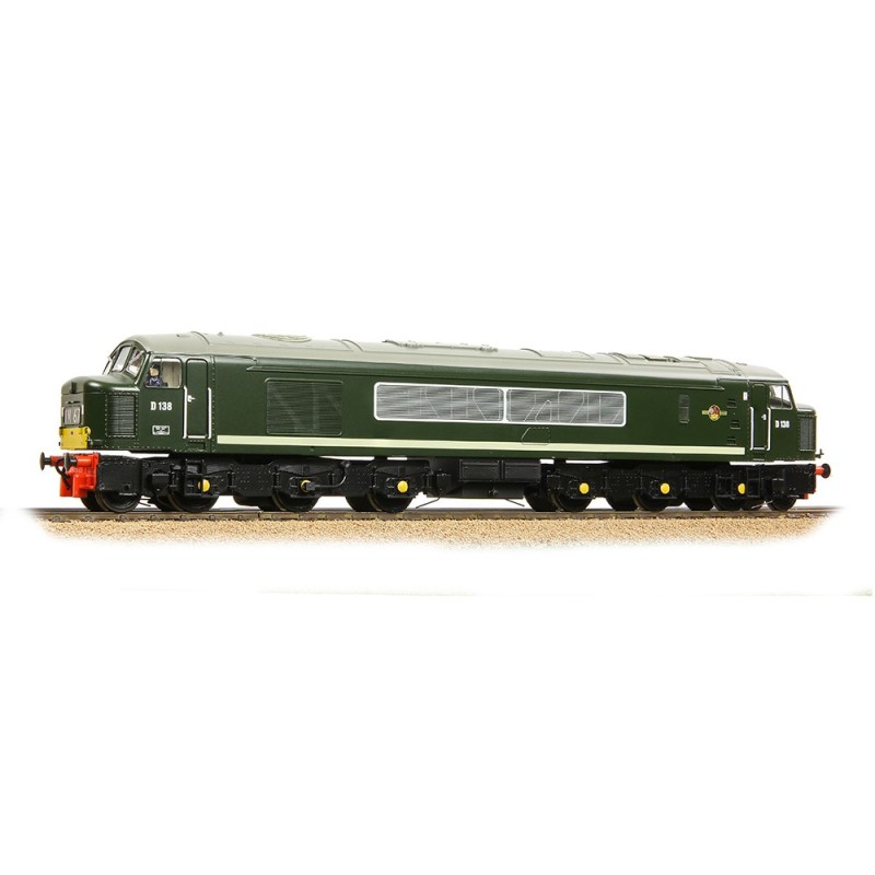 Class 46 Centre Headcode D138 BR Green (Small Yellow Panels)