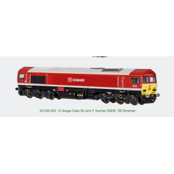 2D-005-002 - Class 59 59206 DB Schenker 'John F Yeoman'