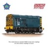 Class 08 08329 BR Blue (Wasp Stripes)