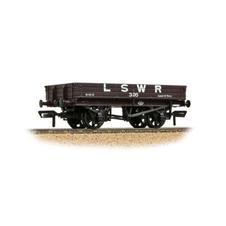 37-940 - 3 Plank Wagon LSWR Brown