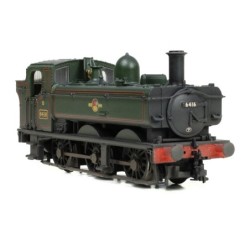 371-987B - GWR 64XX Pannier Tank 6416 BR Lined Green (Late Crest) [W]
