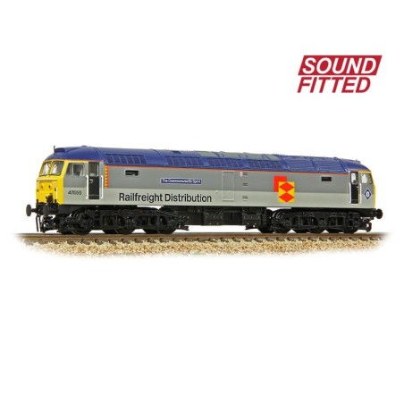 372-263SF - Class 47/4 47555 'The Commonwealth Spirit' BR RF Distribution European