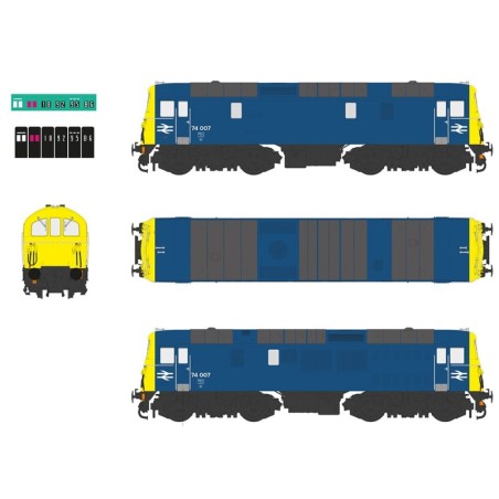 E82008 - Class 74 Electro-Diesel 74007 BR Blue