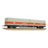 38-626C - BR FFA Inner Flat BR Blue, 2 x Type N Freightliner Containers