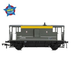 38-979 - LMS 20T Brake Van BR Engineers Grey & Yellow