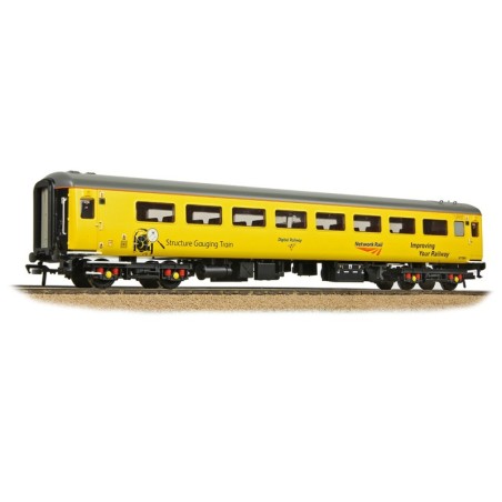 39-682 - BR Mk2F ex-TSO Structure Gauging Train Coach Network Rail Yellow