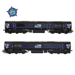 50-009 - Class 66/3 66304 DRS Compass (Small Logo)