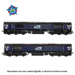 50-010 - Class 66/4 66422 'Max Joule 1958-1999' DRS Compass (Small Logo)