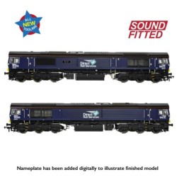 50-010SF - Class 66/4 66422 'Max Joule 1958-1999' DRS Compass (Small Logo)