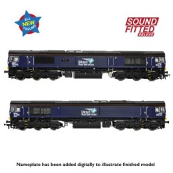 50-010SFX - Class 66/4 66422 'Max Joule 1958-1999' DRS Compass (Small Logo)