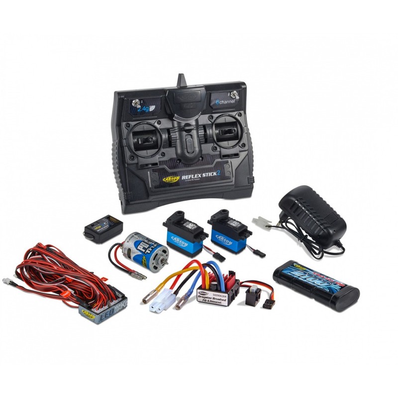 C501015 - Reflex Truck Starter Set incl radio, battery lights motor