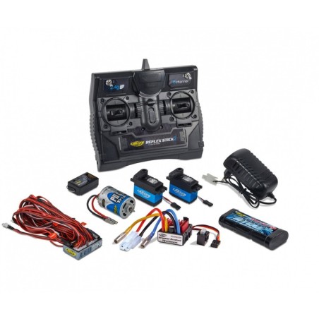 C501015 - Reflex Truck Starter Set incl radio, battery lights motor