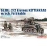 D6128 - "Sd.Kfz.2/2 kleines Kettenkrad w/sch.Feldkable  (Driver and crew included)"