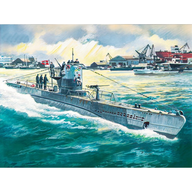 ICMS010 - U-Boat Type IIB (1943), German Submarine