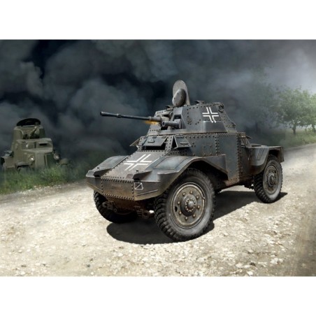ICM35374 - Panzerspähwagen P 204 (f), WWII German Armoured Vehicle
