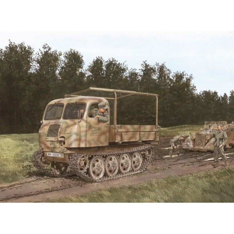 D6691 - 1/35 RSO/1 Type 470 w/Bonus Snow/Bog Track Pad & Goliath Demolition Vehicle