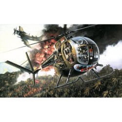 D3310 - OH-6A Cayuse with Crew