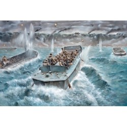 6524 - LCVP with US INFANTRY