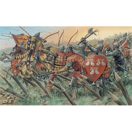 6027 - ENGLISH KNIGHTS AND ARCHERS (100 YEARS WAR)