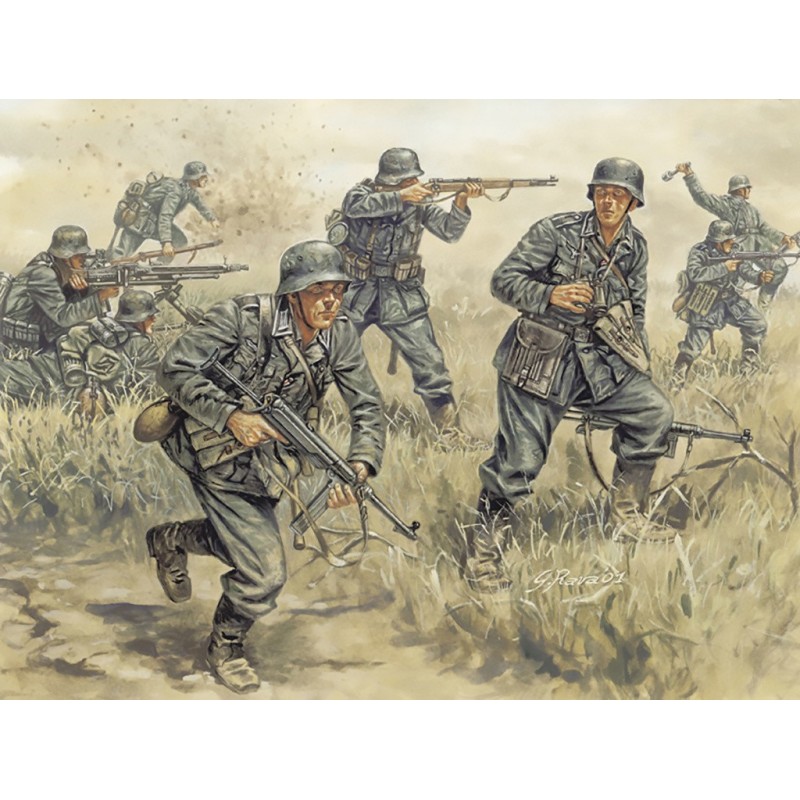 6033 - WWII- GERMAN INFANTRY
