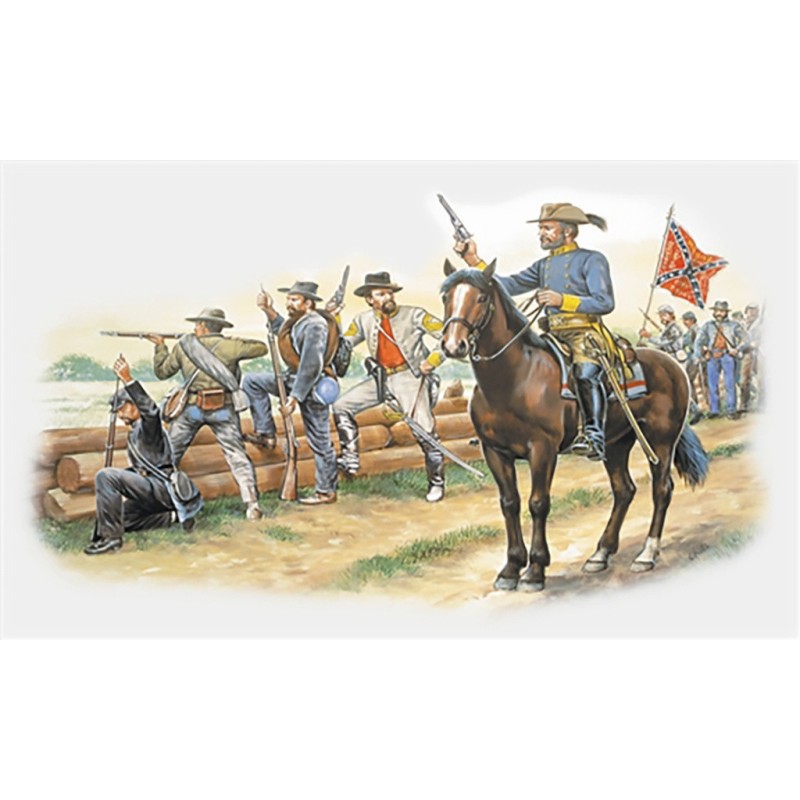 6014 - CONFEDERATE TROOPS (AMERICAN CIVIL WAR)