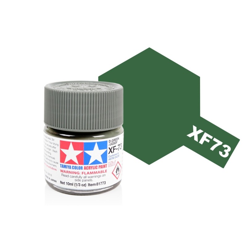 81773 - Acrylic Mini Xf-73 Dark Green