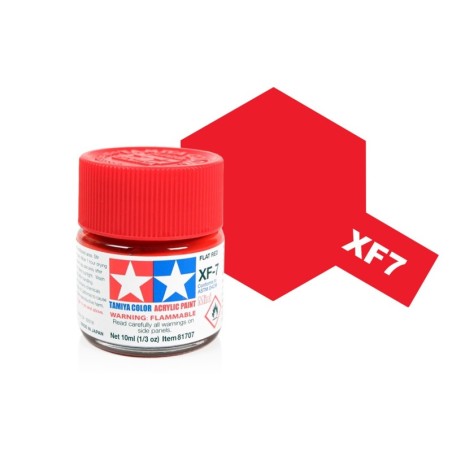 81707 - Acrylic Mini XF-7 Flat Red