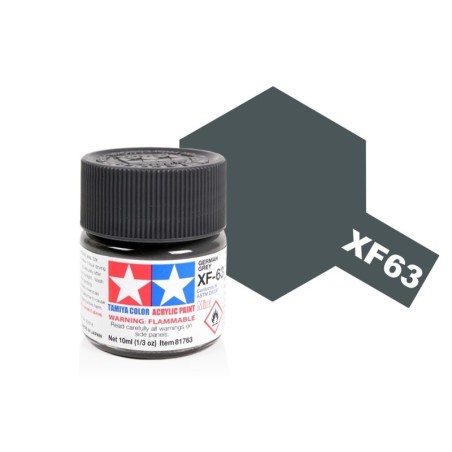 81763 - Acrylic Mini Xf-63 German Grey